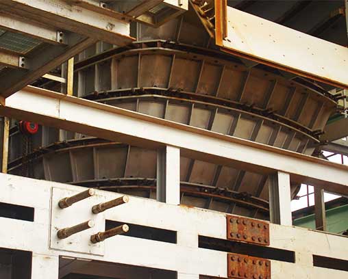 20170328180604_561 闪速炉上升烟路铜水套现场装置照片