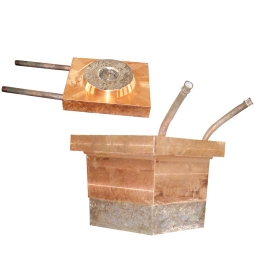 闪速吹炼炉堆焊耐磨、耐热合金放渣、放铜口大幼铜水套