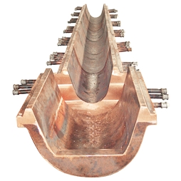 Slag launder of Ausmelt furnace